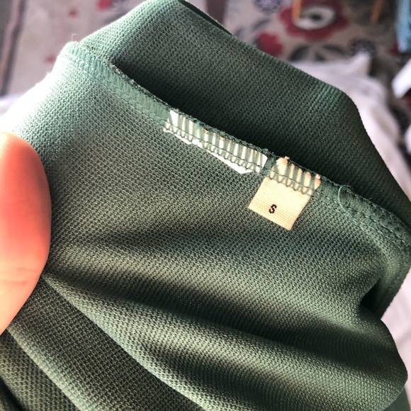 Capulet Eva Off-the-Shoulder Green Mini Dress - Picture 5 of 5